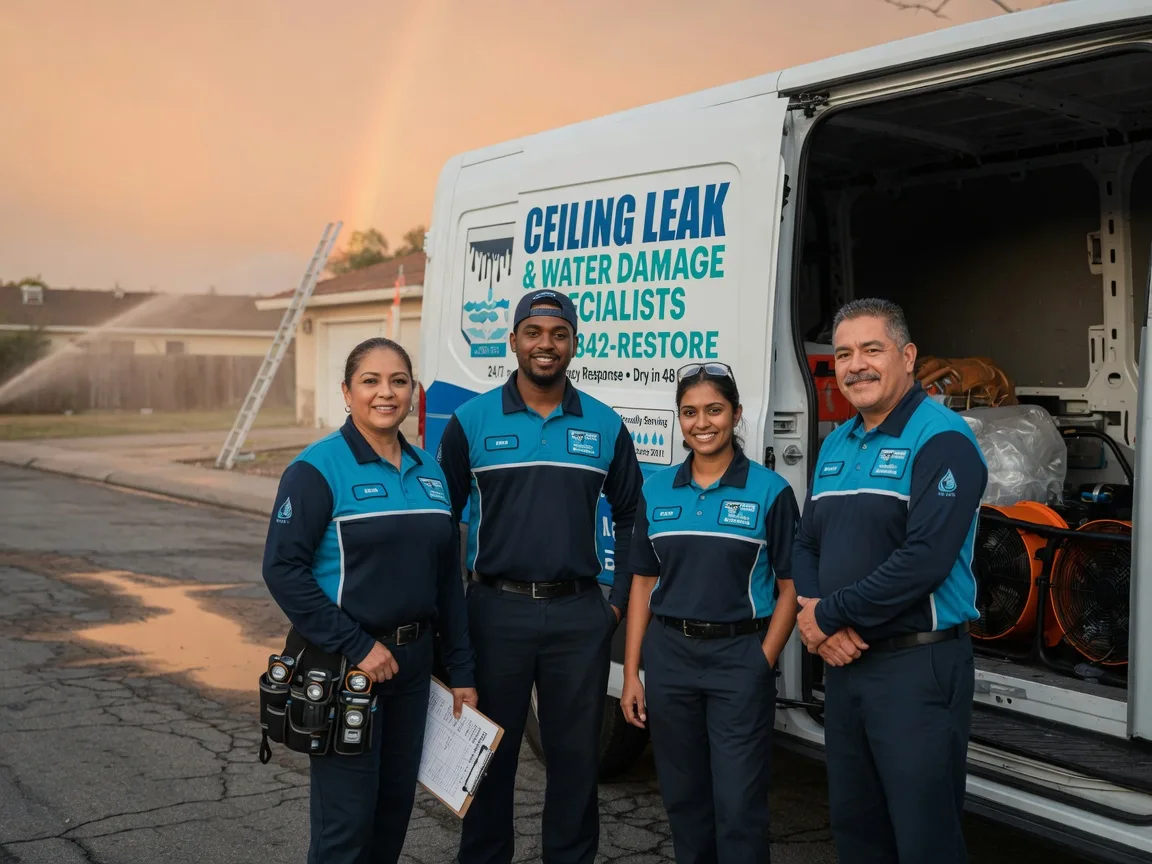 Ceiling Leak Cleanup company in Universal City, TX